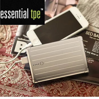 essential tpe KOFFER 行動電源9000mAh-香檳金