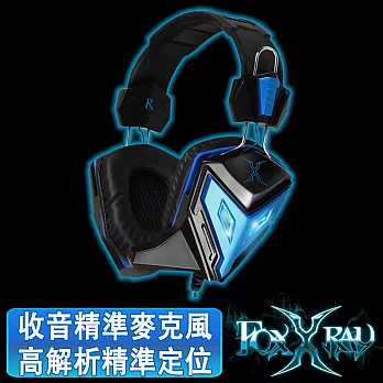 FOXXRAY 九尾響狐電競耳機麥克風 FXR-BAL-07黑