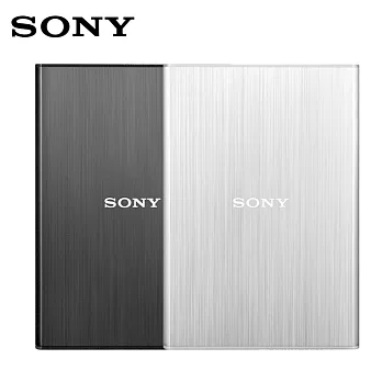 SONY 1TB 薄型 鋁質髮絲紋質感硬碟 USB3.1 2.5吋 HD-SL1 行動硬碟 黑色