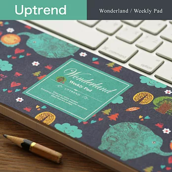 Uptrend Wonderland│ Weekly Pad電腦週記本‧太陽小象