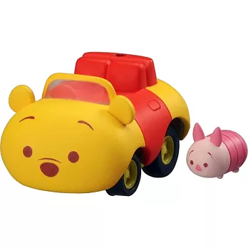 迪士尼TSUM TSUM 阿Q迴力車MIX QM13 維尼TSUM