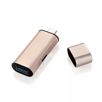 K-Line USB3.1 Type-c to USB3.0 可充電轉接頭(金)
