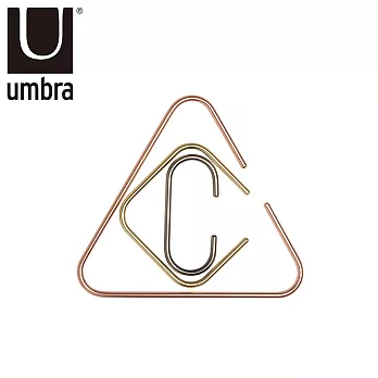 UMBRA 絲巾領帶金屬掛勾三件組