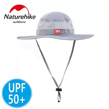 【Naturehike】經典款速乾透氣漁夫帽/遮陽帽/防曬帽灰色