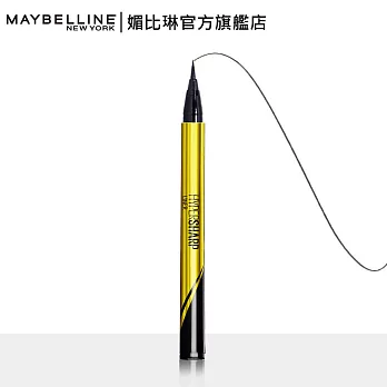 MAYBELLINE 媚比琳 超激細抗暈眼線液 抗手震版黑色_0.5g