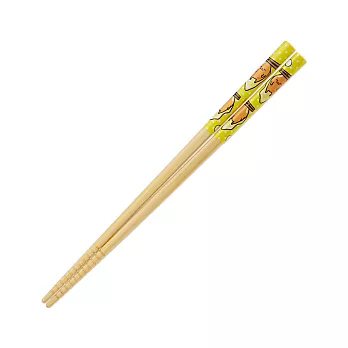 《Sanrio》三麗鷗人氣明星票選大賞系列日本製天然安全竹筷(蛋黃哥)