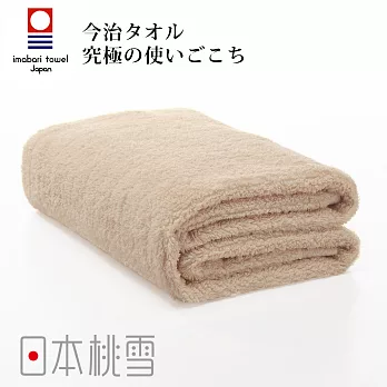 日本桃雪【超長綿今治浴巾】-咖啡色