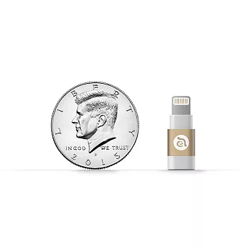 亞果元素 PeAk A1 Micro USB - Lightning MFi迷你轉接頭金