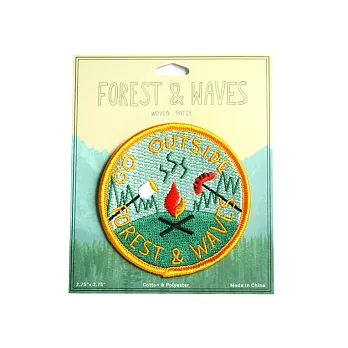 Forest & Waves 繡片走出户外