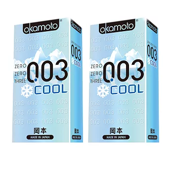 【岡本okamoto】 003 Cool 冰炫極薄6片裝_2入組