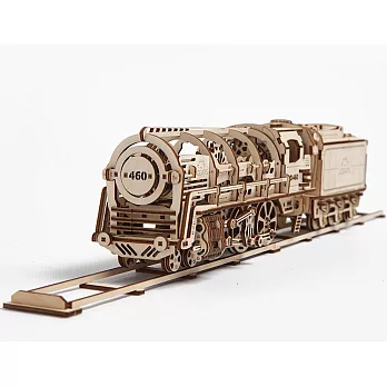 Ugears – 自我推進模型 Locomotive 蒸汽火車頭