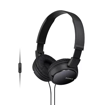 SONY MDR-ZX110AP 黑色 台灣公司貨 簡約時尚 立體聲耳罩式耳機（ZX110線控版）黑色