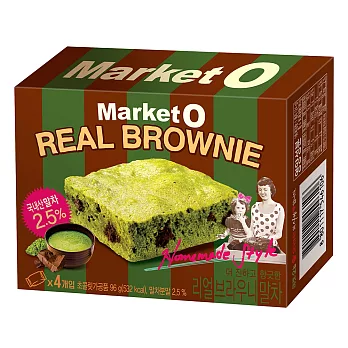 Market O 布朗尼蛋糕-抹茶風味(96g)