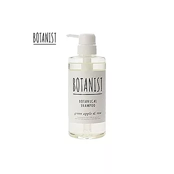 BOTANIST 沙龍級90%天然植物成份洗髮精【清爽順滑型】(490ml) (青蘋果玫瑰香)-白蓋