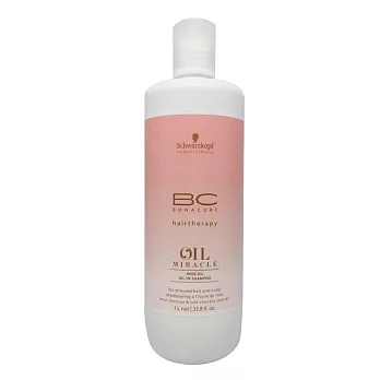 【Schwarzkopf】精油奇跡玫瑰護理洗髮露1000ML