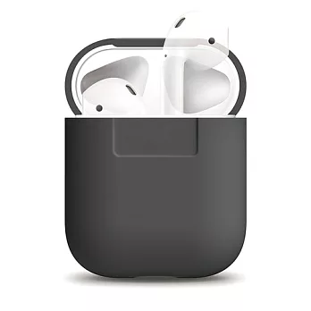 Elago Apple AirPods Silicone Cover (充電盒保護套)_灰