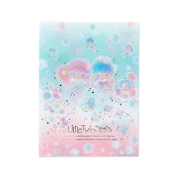 《Sanrio》雙星仙子閃耀雲海系列A4雙袋文件夾