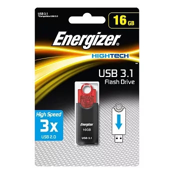 Energizer勁量16G高速伸縮隨身碟USB3.1