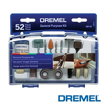 Dremel 52件通用配件組