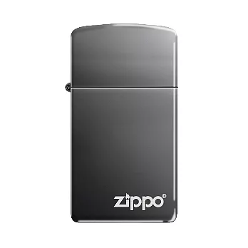 ZIPPO 20492ZL 黑冰鏡面ZIPPO字打火機(小)