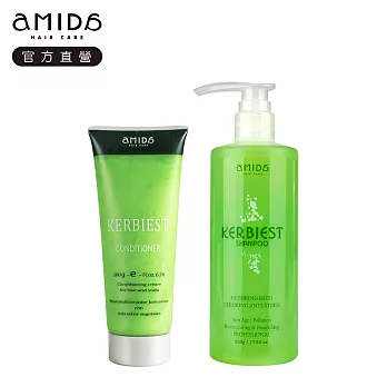 Amida 葉綠素洗髮精500ml+調理素200ml