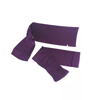 防蚊涼感運動袖套-紫