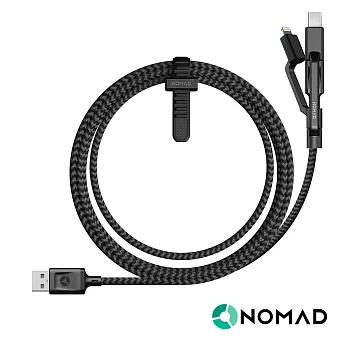 美國NOMAD Universal 1.5M 充電傳輸線 (lightning /type c /micro usb cable)