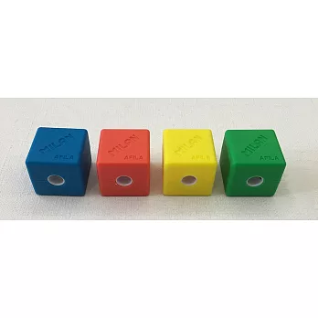 MILAN 盒裝立方削筆器(4色入)