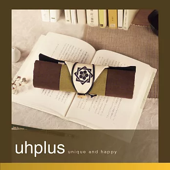 uhplus 家紋系列卷軸筆袋-坂本龍馬