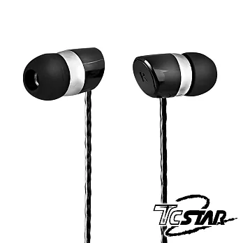TCSTAR 放克樂迷入耳式耳機麥克風TCE6090BK