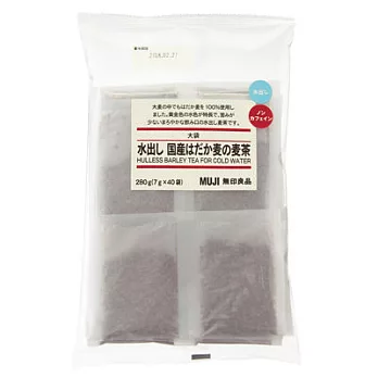 [MUJI無印良品]大袋冷泡袋茶(日無殼大麥茶)/280g