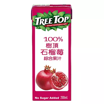 《Tree Top》樹頂100%石榴莓綜合果汁(200mlx24入)