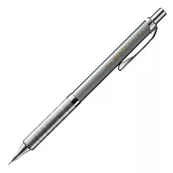 PENTEL ORENZ METAL GRIP金屬軸自動鉛筆0.2銀