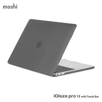 Moshi iGlaze for MacBook Pro 13 輕薄防刮保護殼 黑色