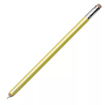 CAMEL木製圓桿珠光色自動鉛筆0.5黃色