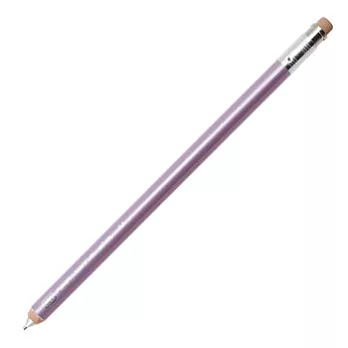CAMEL木製圓桿珠光色自動鉛筆0.5紫色