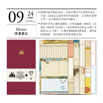 KEEP A NOTEBOOK 寫筆記 CKN-002 A5 Slim 便箋筆記(9號本) _ B葡萄茶