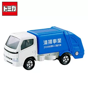 【日本進口正版】TOMICA 多美小汽車 TOYOTA 豐田 清掃垃圾車 NO.45