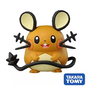 【日本進口正版】寶可夢 造型公仔 MONCOLLE-EX 神奇寶貝 TAKARA TOMY -咚咚鼠