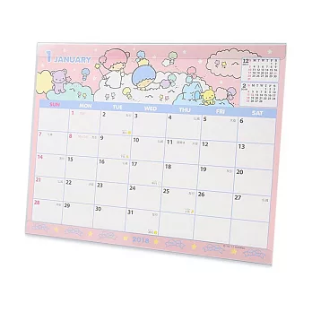 《Sanrio》雙星仙子 2018 桌上型月曆