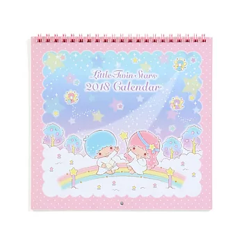 《Sanrio》雙星仙子 2018 壁曆(M)