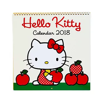 《Sanrio》HELLO KITTY 2018 壁曆(L)