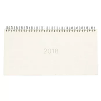 [MUJI無印良品]聚丙烯封面立式桌上筆記本/2017年12月開始.透明