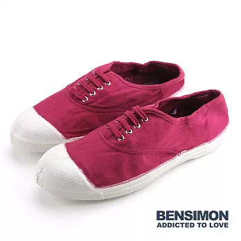 BENSIMON 法國國民鞋 經典綁帶款 (女) - Raspberry 411EU36Raspberry