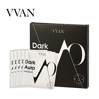 VVAN Dark Aura黑暗光環極潤胜肽黑面膜 5片/盒