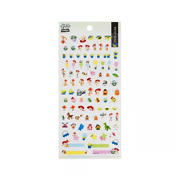 《KAMIO》玩具總動員行事曆透明標記貼紙(童趣手繪)
