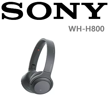 SONY WH-H800 無線藍芽 全新小巧耳罩設計 支援 App 可調整個人音樂偏好 無損高音質24 小時電池續航力且支援快充 5色灰調黑