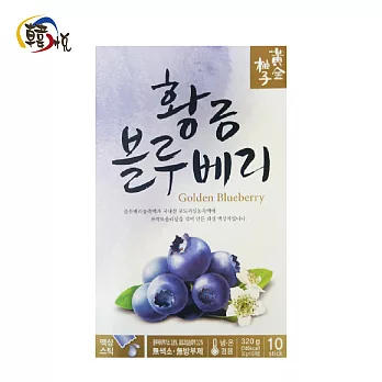 【韓悅】黃金柚子_藍莓果茶隨身包(10入)(韓國原裝進口)