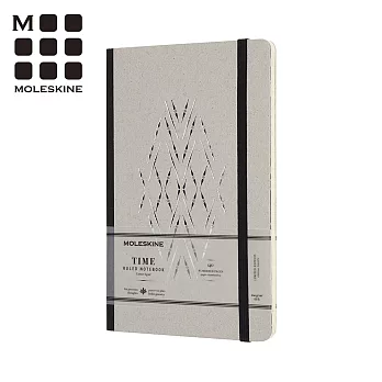 MOLESKINE 時間筆記本 (L型) -橫條黑