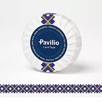 日本 Pavilio Lace Tape 風格膠帶_Standard系列_傑格藍